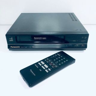 Panasonic Vcr & Remote Video Cassette Recorder / Vhs Player - Pv2812