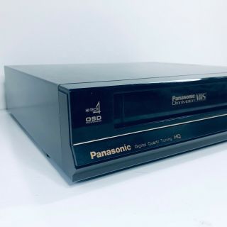 PANASONIC VCR & Remote Video Cassette Recorder / VHS Player - PV2812 3