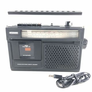 Superscope (marantz) Cr - 1050 Portable Cassette - Recorder - Radio Fast O03