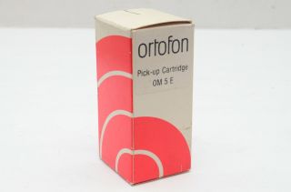 Vintage Nos Ortofon Om5e Mm Moving Magnet Cartridge & Stylus Turntable Needle