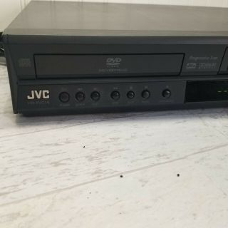 JVC HR - XVC16BU Hi - Fi VHS Cassette VCR / DVD Player Combo NO Remote J3 2