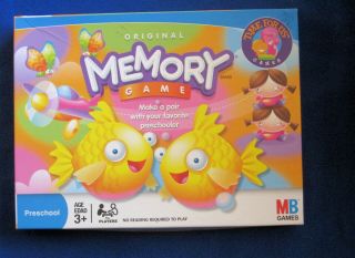 Mb Miton Bradley Hasbro Origina Memory Game C 2007 Complete Prek 3,