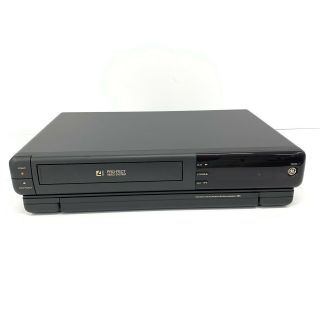 Ge Vg4035 Vcr Video Cassette Recorder Vhs Player 4 Head - - No Remote