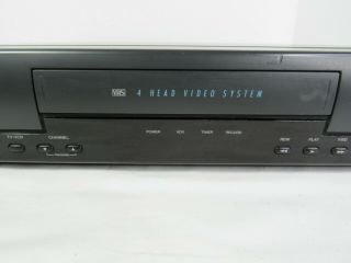 RCA VR503A 4 - Head VHS VCR Video Cassette Recorder Player w/ Universal Remote 3