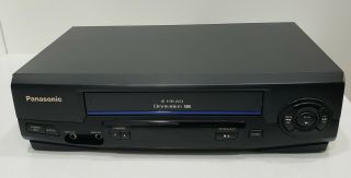 Panasonic Pv - V4021 4 - Head Omnivision Vhs/vcr Player Recorder / No Remote