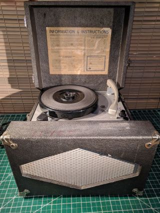 Vintage Hamilton Electronics Model 930 16 33 45 78,  81tx Cartridge