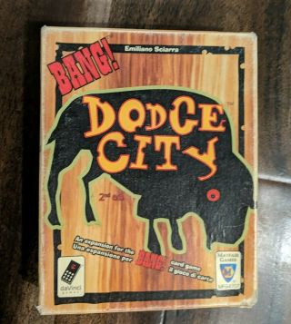 Bang card game 3rd Ed. ,  Dodge City expansion 2