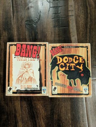 Bang card game 3rd Ed. ,  Dodge City expansion 3