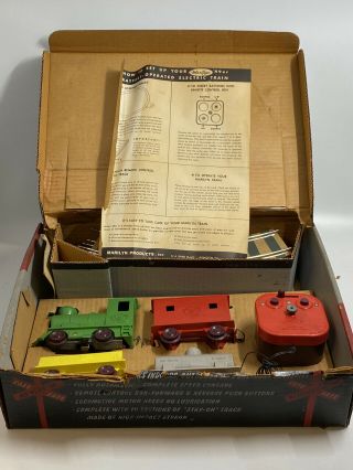 Vintage MARILYN THE 49er ELECTRIC TRAIN BATTERY OPERATED SET MIB 2