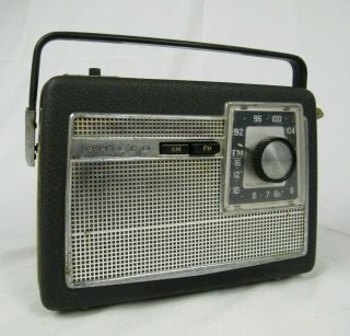 Vintage Transistor Radio Am/fm Philco Model T905 - 124 Portable 1950 