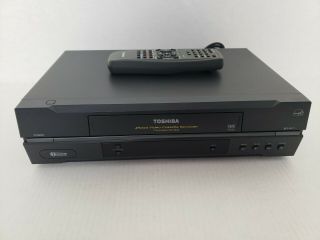 Toshiba W422 4 Head Vhs Vcr With Remote