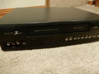 Vintage Zenith 4 Head Hi - Fi Vcr Player Model Vra423 No Remote