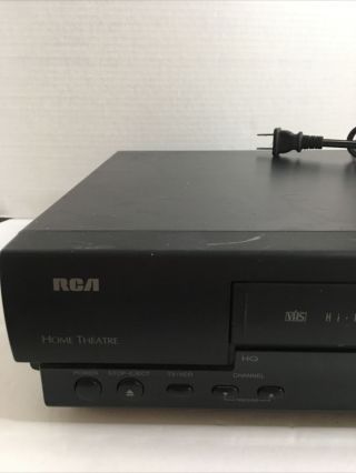 RCA Home Theatre VCR Plus,  4 Head No.  VR605HF Hi - Fi Stereo No Remote no cable 2
