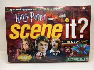 Scene It? Harry Potter Edition Dvd Trivia Board Game 2005 Complete