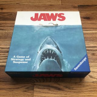 Jaws - A Board Game Of Strategy And Suspense By Ravensburger (never Played)