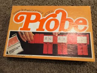 Probe Board Game Of Words 1976 Parker Brothers Complete