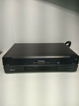 Toshiba W - 422 4 Head Vhs Vcr Player - No Remote - Tested/works Great