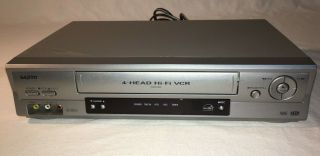 Sanyo Vwm - 900 Vcr 4 - Head Hi - Fi Vhs Player Cassette Recorder