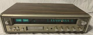 Vintage Fisher Mc - 3010 Stereo Am - Fm Receiver W/ 8 Track Player / Recorder