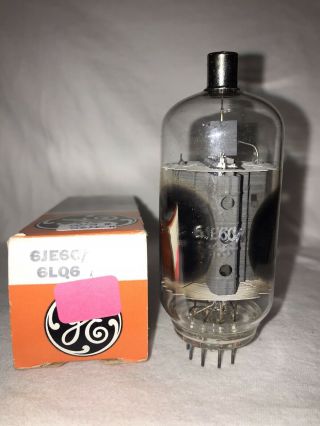 Ge 6je6c/6lq6 Nos/nib Vintage Vacuum Tube