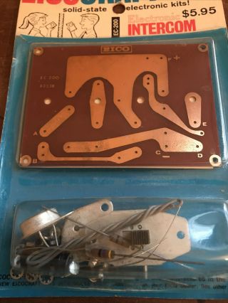 Vntg Eico Craft Electronic Kit TOX EC - 200 Electronic Intercom NOS 2