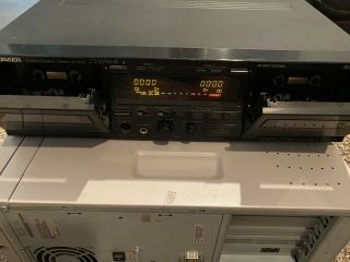 Pioneer CT - W550R Dual Cassette Deck 2