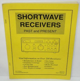 Rare Shortwave Receivers Past And Present By Fred Osterman Universal Radio