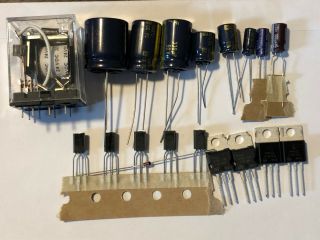 Marantz 2285 Power Supply Rebuild Recap Kit Capacitors Transistors Diodes Relay