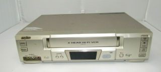 Sanyo Model Vwm - 700 4 Head Vcr Video Tape Player Recorder