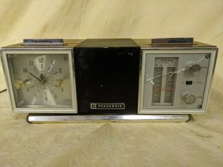 Panasonic Solid State Am/fm Clock Radio - Model Rc 7467 And