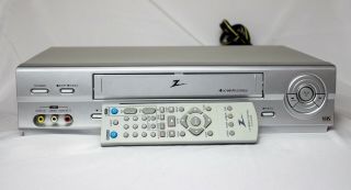 Zenith Vcs442 4 Head Hi - Fi Stereo Vhs Player - Includes Remote