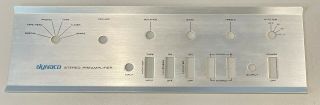 Dynaco Pat - 4 Stereo Preamplifier Front Panel