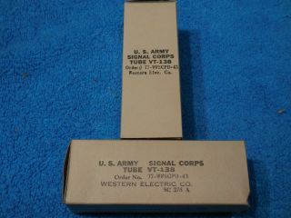 Rca 1629/vt - 138 For Western Electric Nos Tuning Indicator Tubes