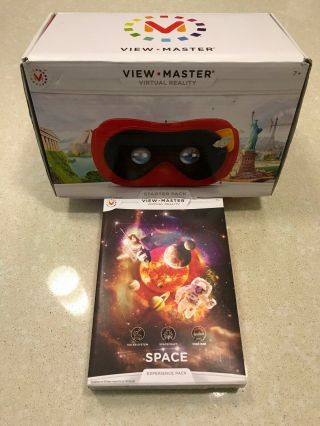 Mattel View Master Virtual Reality Starter Pack & Space Experience Pack