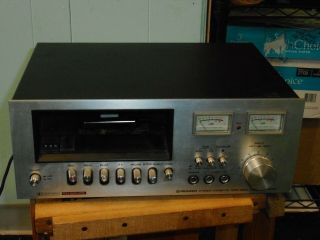 Pioneer Ct - F2121 Cassette Tape Deck Plays & Powers Up Or