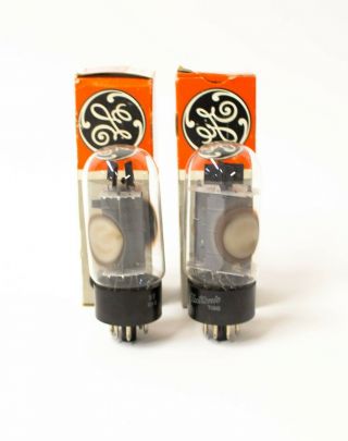 Ge General Electric 6l6 5881 Audio Tubes - Set Of 2 With Boxes