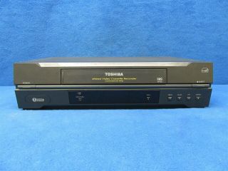 Toshiba W - 422 Vcr 4 - Head Video Cassette Recorder Vhs Player Wokring