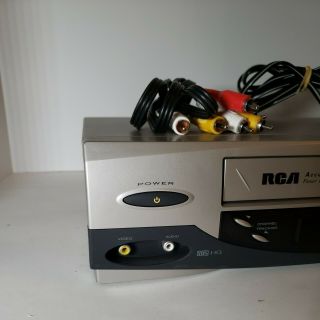 RCA VR556 VCR 4 - Head VHS Player No Remote,  Bonus Movie 2