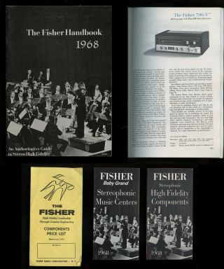 The Fisher Handbook 1968 Authoritative Guide Stereo High Fidelity & Exrtras