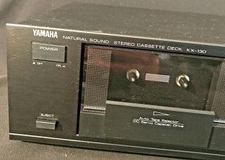 Yamaha Natural Sound Stereo Cassette Deck KX - 130 3