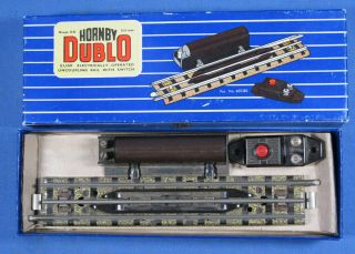 Hornby Dublo Oo Gauge 3 Rail Eubr Electric Uncoupling Rail With Switch Boxed