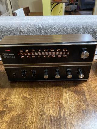 Montgomery Ward Airline Solid State Fm Am Stereo.  Radio