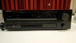 Pioneer Sx - 201 Stereo Receiver Graphic Equalizer Am/fm Tape / Cd /