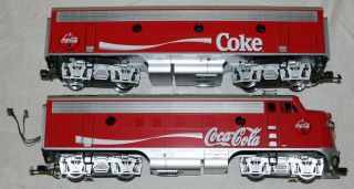 2002 Lgb 29570 Limited Edition Coca Cola F7 A & B Diesel Engines Mts & Sound Ln
