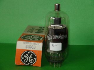 Ge Compactron 6js6 B Vacuum Tube Very Strong Results = 8200