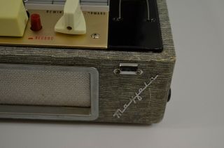 Mayfair FT - 22 Portable Tape Recorder Reel to Reel 1960s Vtg 2