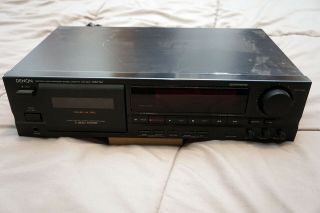 Denon Drm - 740 Cassette Tape Deck 3 Head,  Dual Capstan,  3 Motor Player