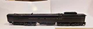 O scale 3rd Rail Brass Jawn Henry Norfolk and Western 2300 TE - 1 Locomotive 5