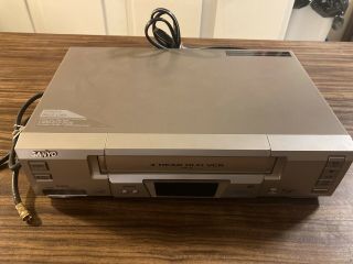 Sanyo Vwm - 700 4 Head Vcr Vhs Player - Perfectly Cleaned &