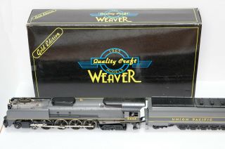 Weaver Union Pacific Fef - 3 4 - 8 - 4 Northern Steam Locomotive 8444 O Scale Engine